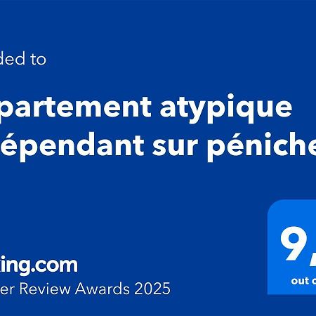 Appartement Atypique Independant Sur Peniche Metz Exteriör bild