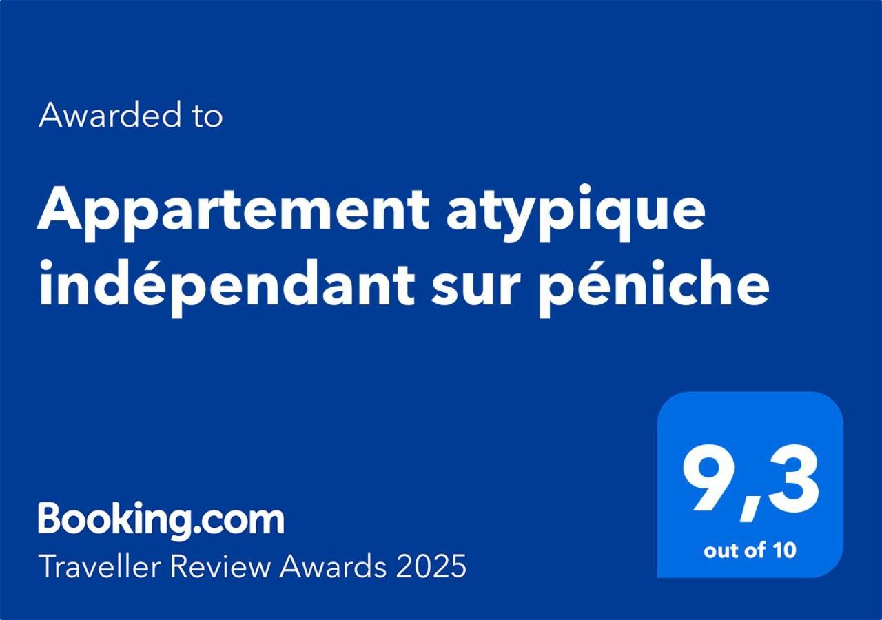 Appartement Atypique Independant Sur Peniche Metz Exteriör bild